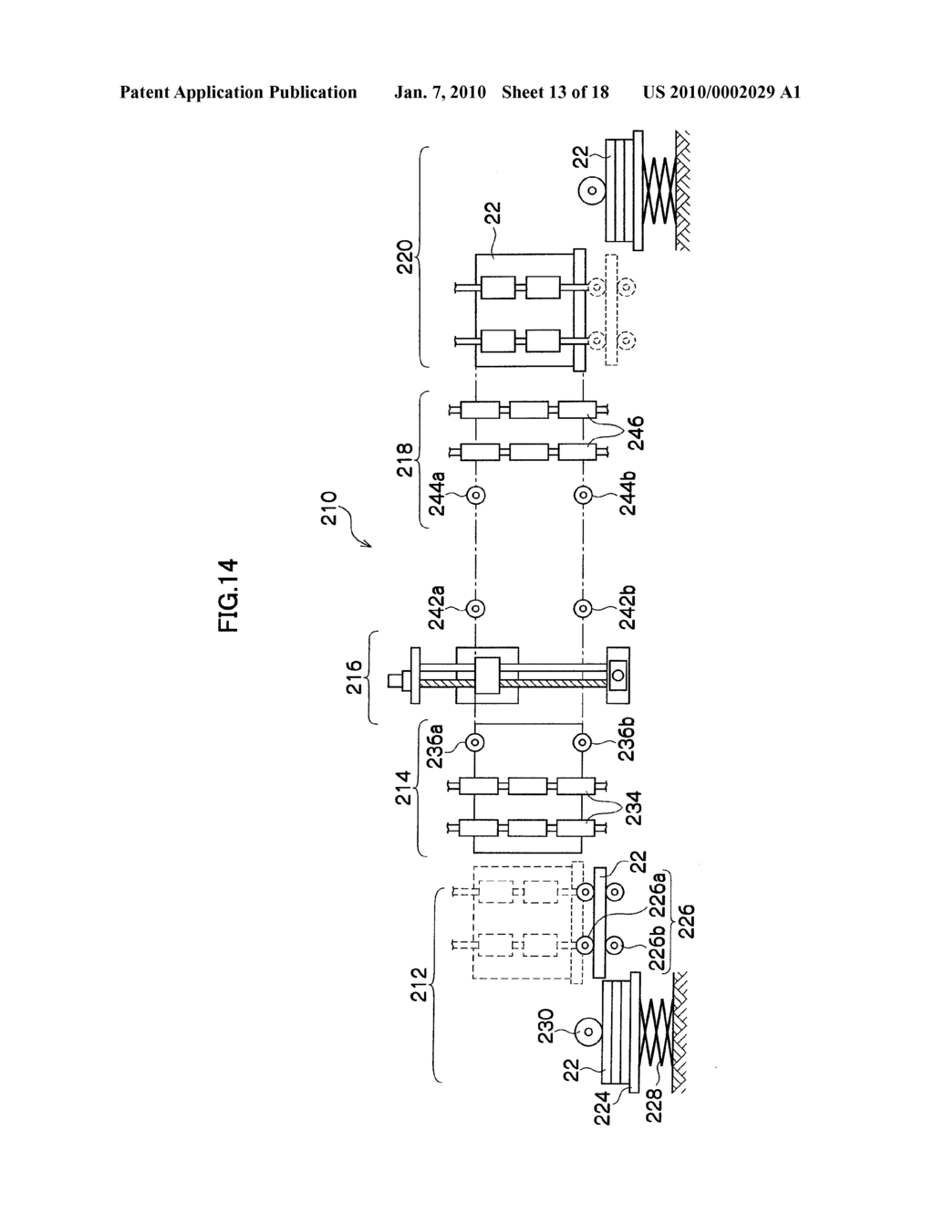 IMAGE RECORDING APPARATUS AND INKJET APPARATUS FOR DOUBLE-SIDE RECORDING - diagram, schematic, and image 14