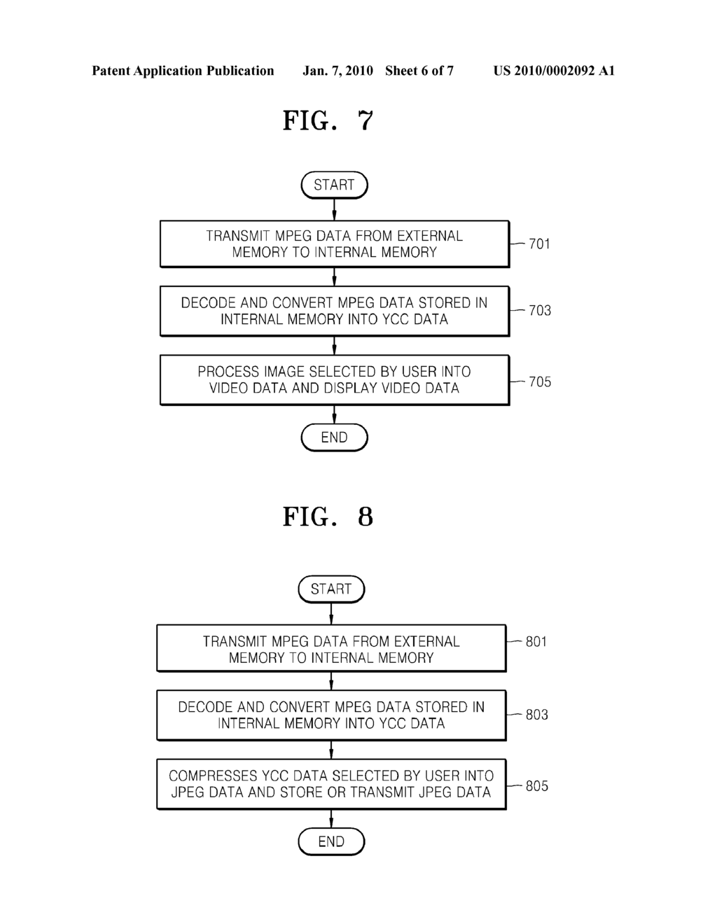 METHOD AND APPARATUS FOR PROCESSING CONTINUOUS IMAGE DATA CAPTURED BY DIGITAL IMAGE PROCESSOR - diagram, schematic, and image 07