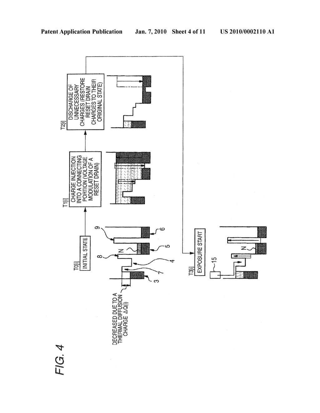 IMAGING DEVICE AND METHOD OF DRIVING SOLID STATE IMAGING ELEMENT - diagram, schematic, and image 05