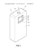 PORTABLE ELECTRONIC DEVICE WITH MICRO-PROJECTING MODULE diagram and image