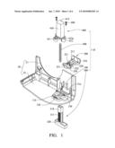 HEIGHT ADJUSTMENT APPARATUS FOR PROJECTION DEVICE diagram and image