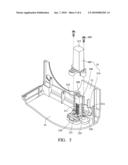 HEIGHT ADJUSTMENT APPARATUS FOR PROJECTION DEVICE diagram and image