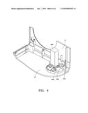 HEIGHT ADJUSTMENT APPARATUS FOR PROJECTION DEVICE diagram and image