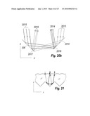 Reflectors made of linear grooves diagram and image