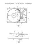 HEAD, HEAD SUSPENSION ASSEMBLY, AND DISK DRIVE DEVICE PROVIDED WITH THE SAME diagram and image