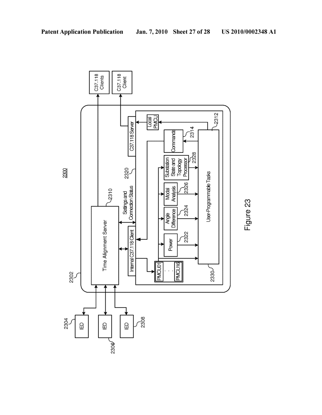 DISTRIBUTED BUS DIFFERENTIAL PROTECTION USING TIME-STAMPED DATA - diagram, schematic, and image 28