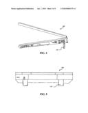 Laptop stand diagram and image