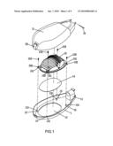 STREET LAMP WITH IMPROVED EMISSION EFFICIENCY diagram and image