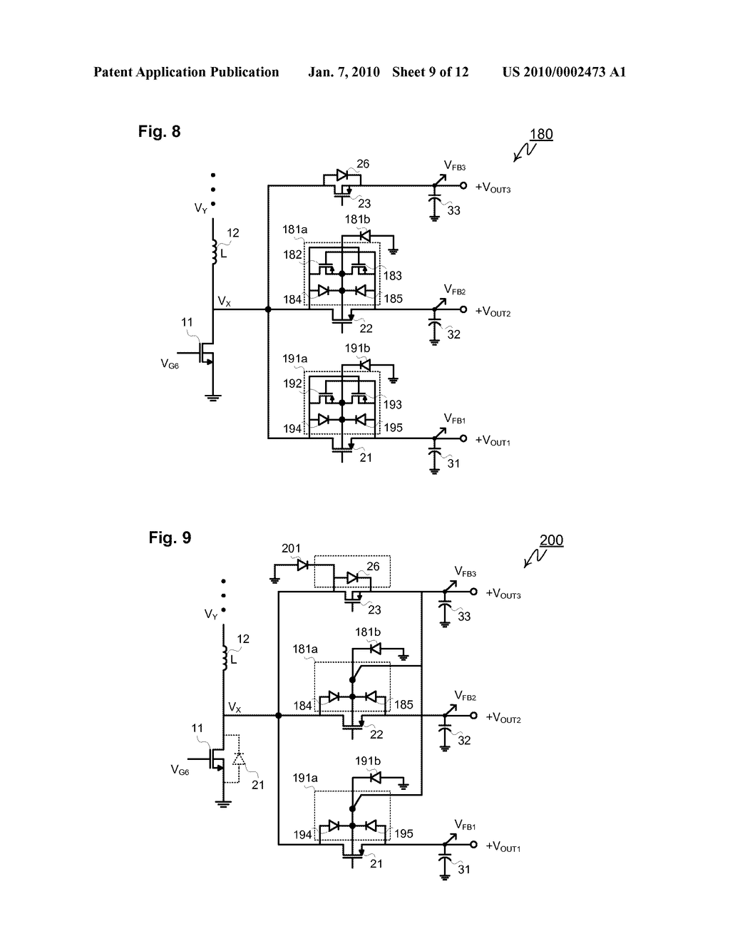 Multiple-Output Dual-Polarity DC/DC Converters and Voltage Regulators - diagram, schematic, and image 10