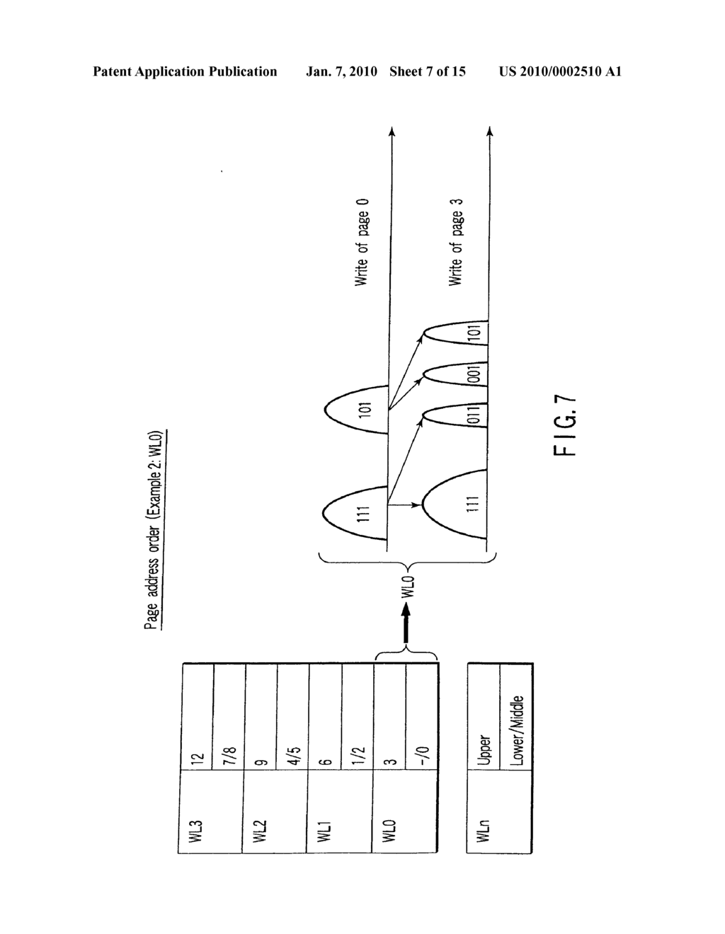 NAND TYPE FLASH MEMORY AND WRITE METHOD OF THE SAME - diagram, schematic, and image 08