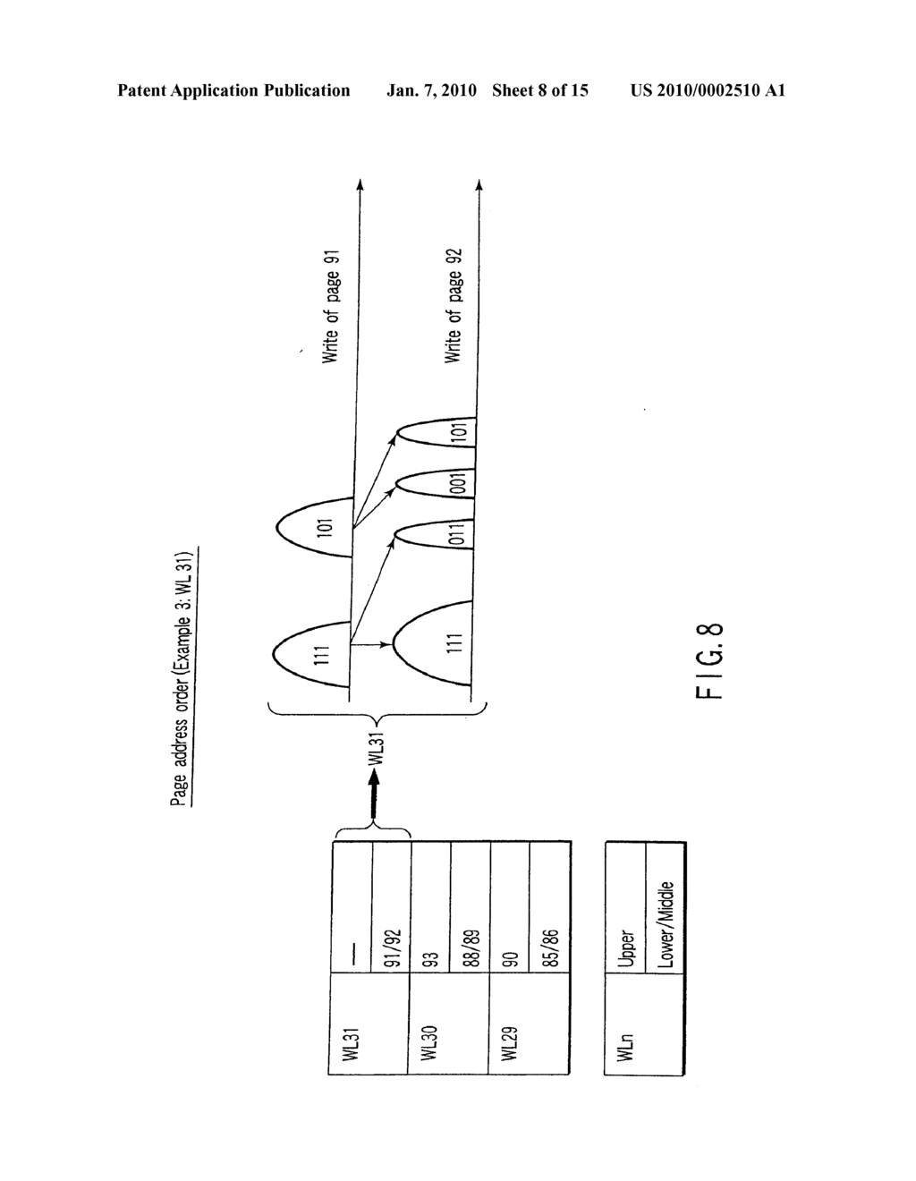 NAND TYPE FLASH MEMORY AND WRITE METHOD OF THE SAME - diagram, schematic, and image 09