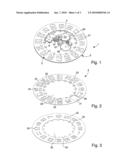 DATE MECHANISM FOR A TIMEPIECE diagram and image