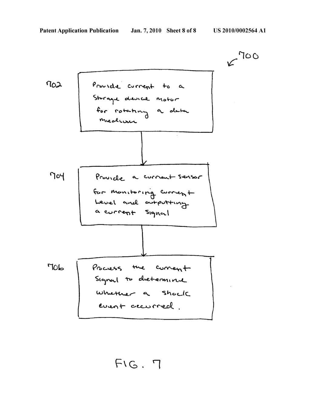 Method and device for hard drive shock event detection - diagram, schematic, and image 09