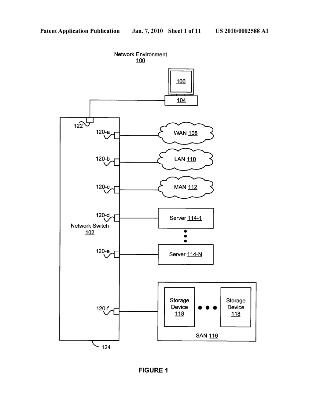 Network Switch With Onboard Diagnostics and Statistics Collection - diagram, schematic, and image 02