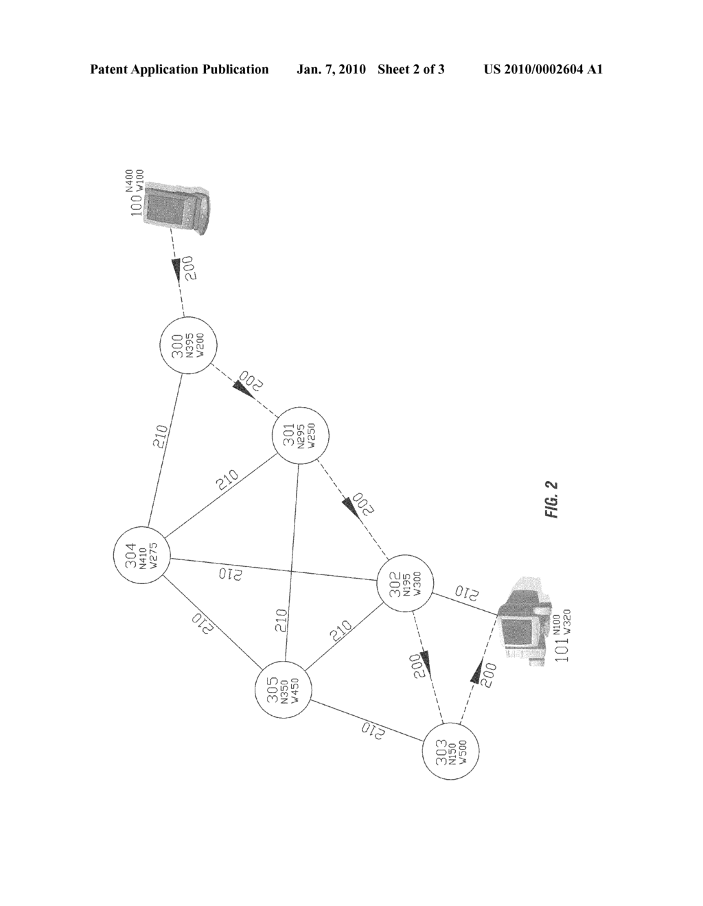 METHOD FOR ROUTING DATA PACKETS USING AN IP ADDRESS BASED ON GEO POSITION - diagram, schematic, and image 03