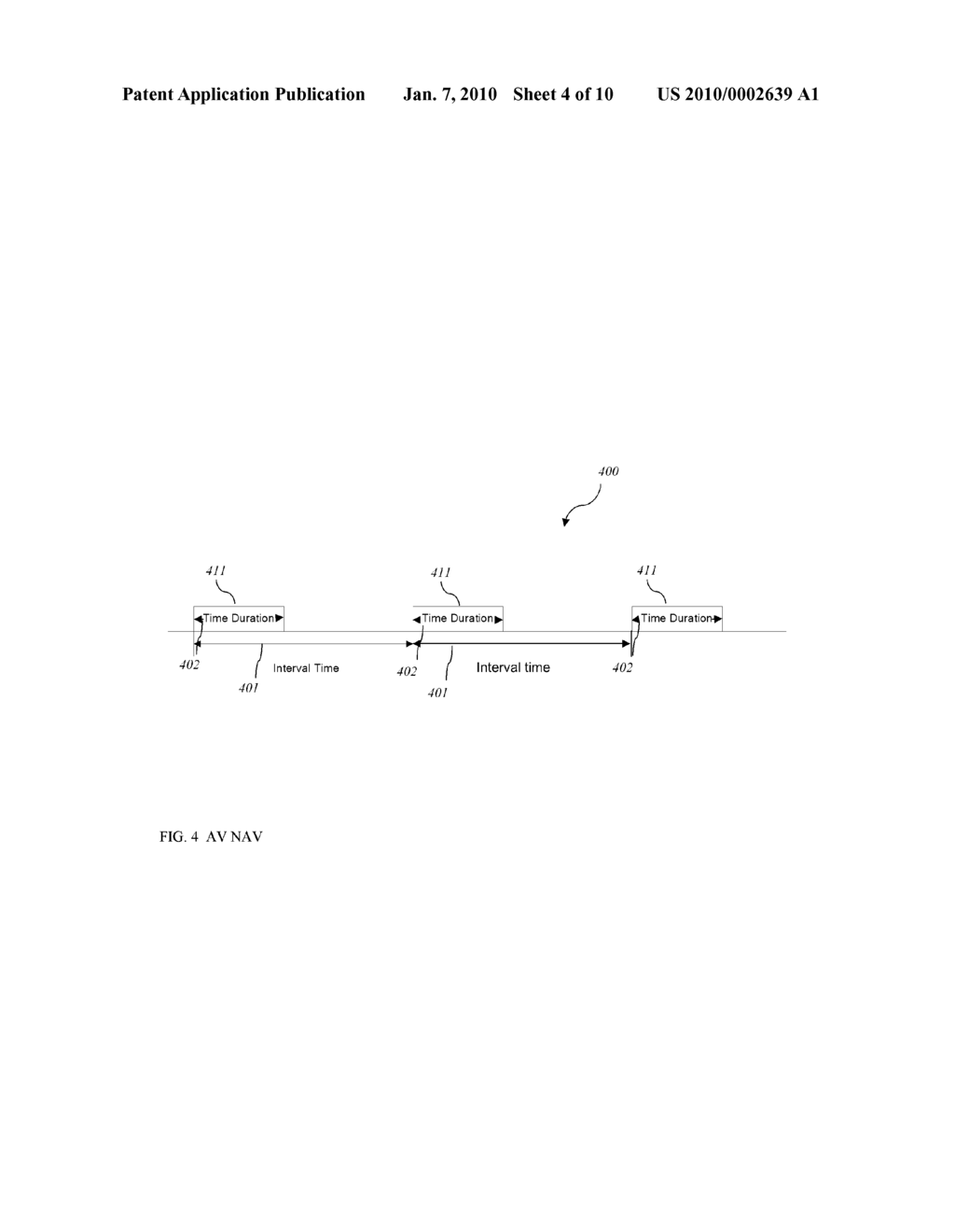 SYSTEM AND METHOD FOR RESERVATION OF DISJOINT TIME INTERVALS IN WIRELESS LOCAL AREA NETWORKS - diagram, schematic, and image 05