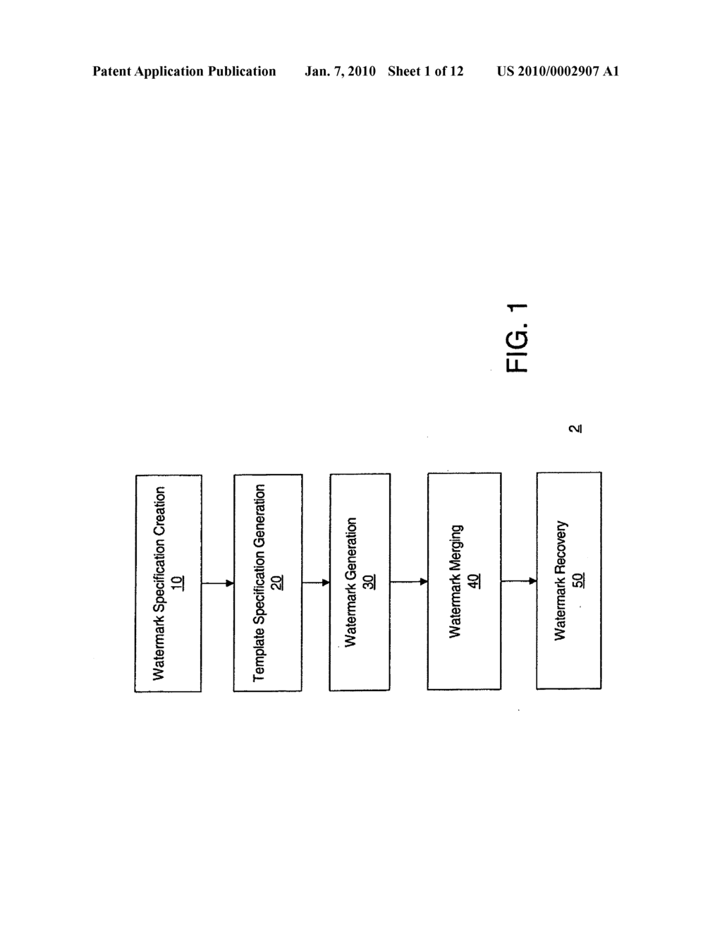 MULTI-STAGE WATERMARKING PROCESS AND SYSTEM - diagram, schematic, and image 02