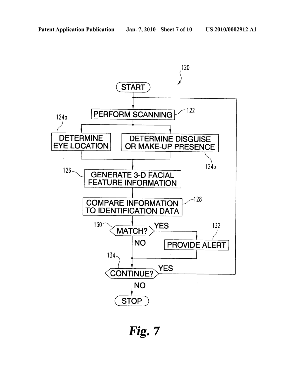 Facial feature evaluation based on eye location - diagram, schematic, and image 08