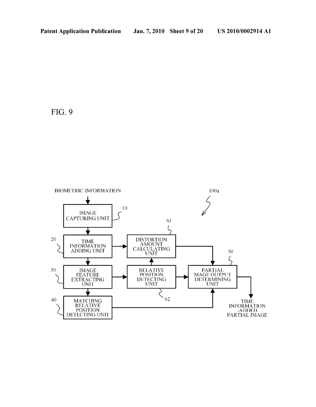 BIOMETRIC INFORMATION READING DEVICE AND BIOMETRIC INFORMATION READING METHOD - diagram, schematic, and image 10