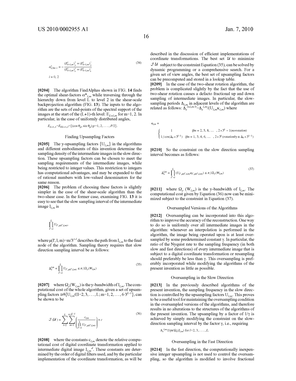 Method for image reconstruction using sparsity-Constrained correction - diagram, schematic, and image 53