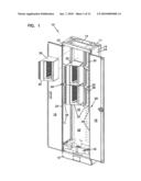 FIBER OPTIC TERMINATION SYSTEM WITH RETENTION MECHANISM diagram and image