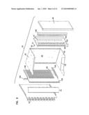 FIBER OPTIC TERMINATION SYSTEM WITH RETENTION MECHANISM diagram and image