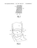 Cover Structure for Enclosing a Removeable Fluid-Dispensing Reservoir Between the Cover and an Exterior Surface of a Toothbrush diagram and image