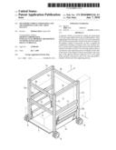 Transport vehicle for raising and transporting ULDs and cargo pallets diagram and image