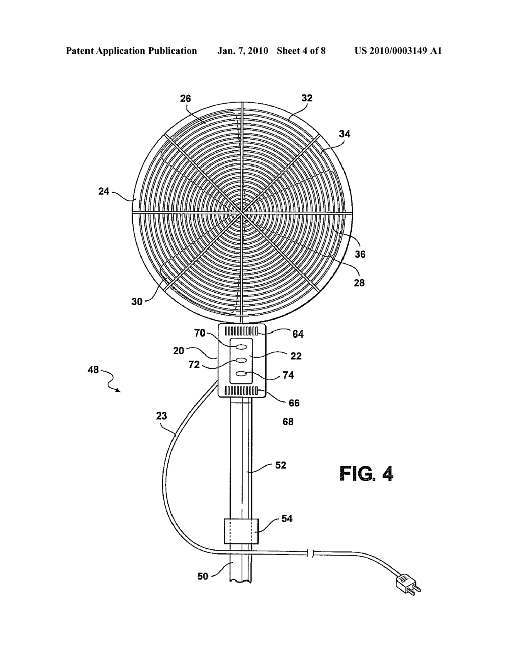 REAR-POSITIONED FILTER MOUNT FOR USE WITH A BOX OR CAGE FAN FOR REDUCING DUST EMISSION AND IMPROVING INTERIOR AIR QUALITY - diagram, schematic, and image 05