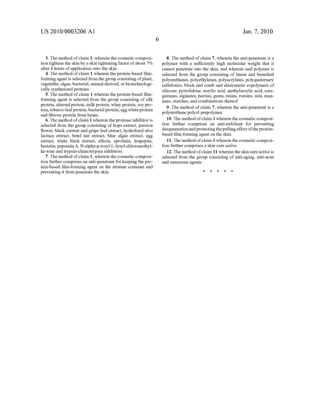 Cosmetic Composition Containing A Protein And An Enzyme Inhibitor - diagram, schematic, and image 07