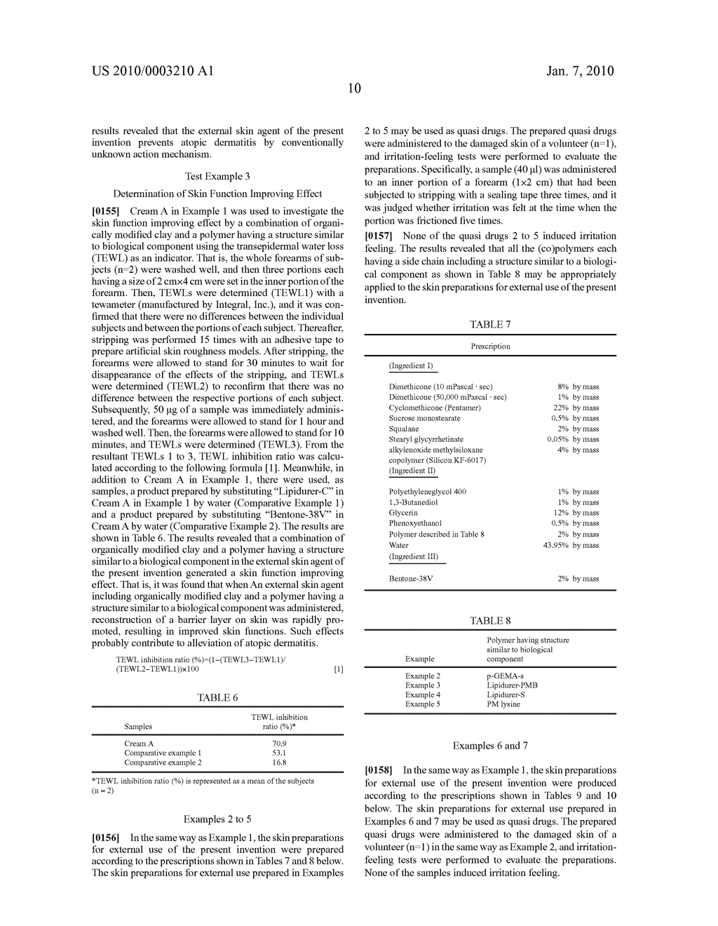 EXTERNAL SKIN AGENT COMPRISING MODIFIED CLAY FOR PREVENTING INFLAMMATION - diagram, schematic, and image 13