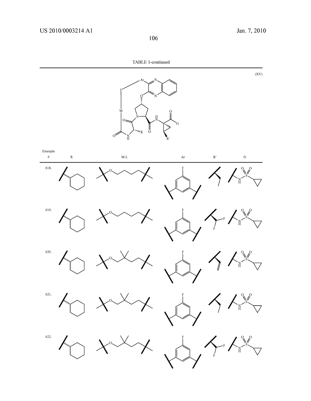 QUINOXALINE-CONTAINING COMPOUNDS AS HEPATITIS C VIRUS INHIBITORS - diagram, schematic, and image 107