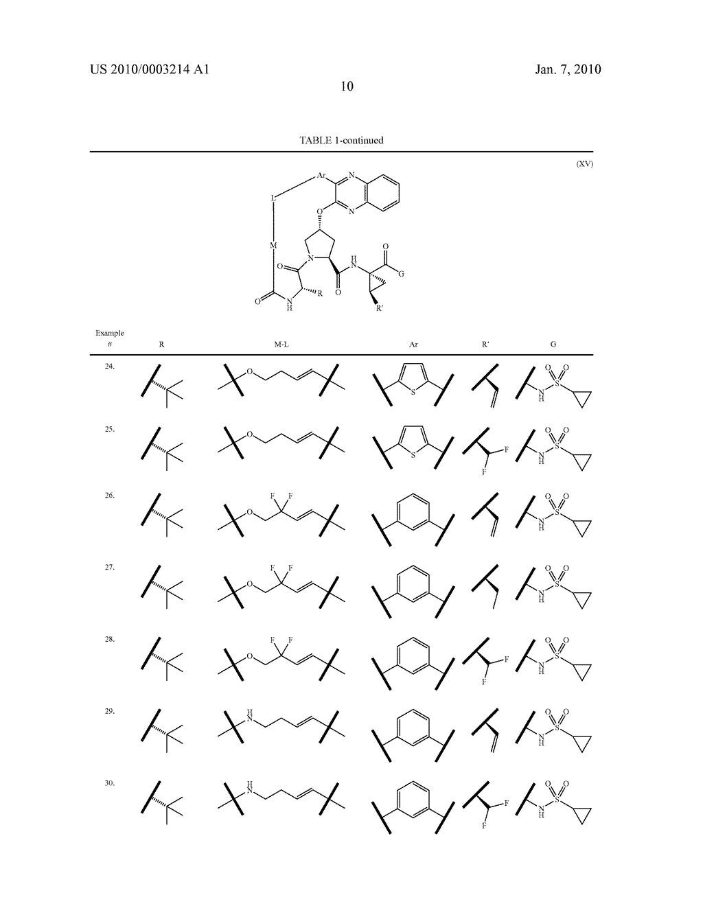 QUINOXALINE-CONTAINING COMPOUNDS AS HEPATITIS C VIRUS INHIBITORS - diagram, schematic, and image 11