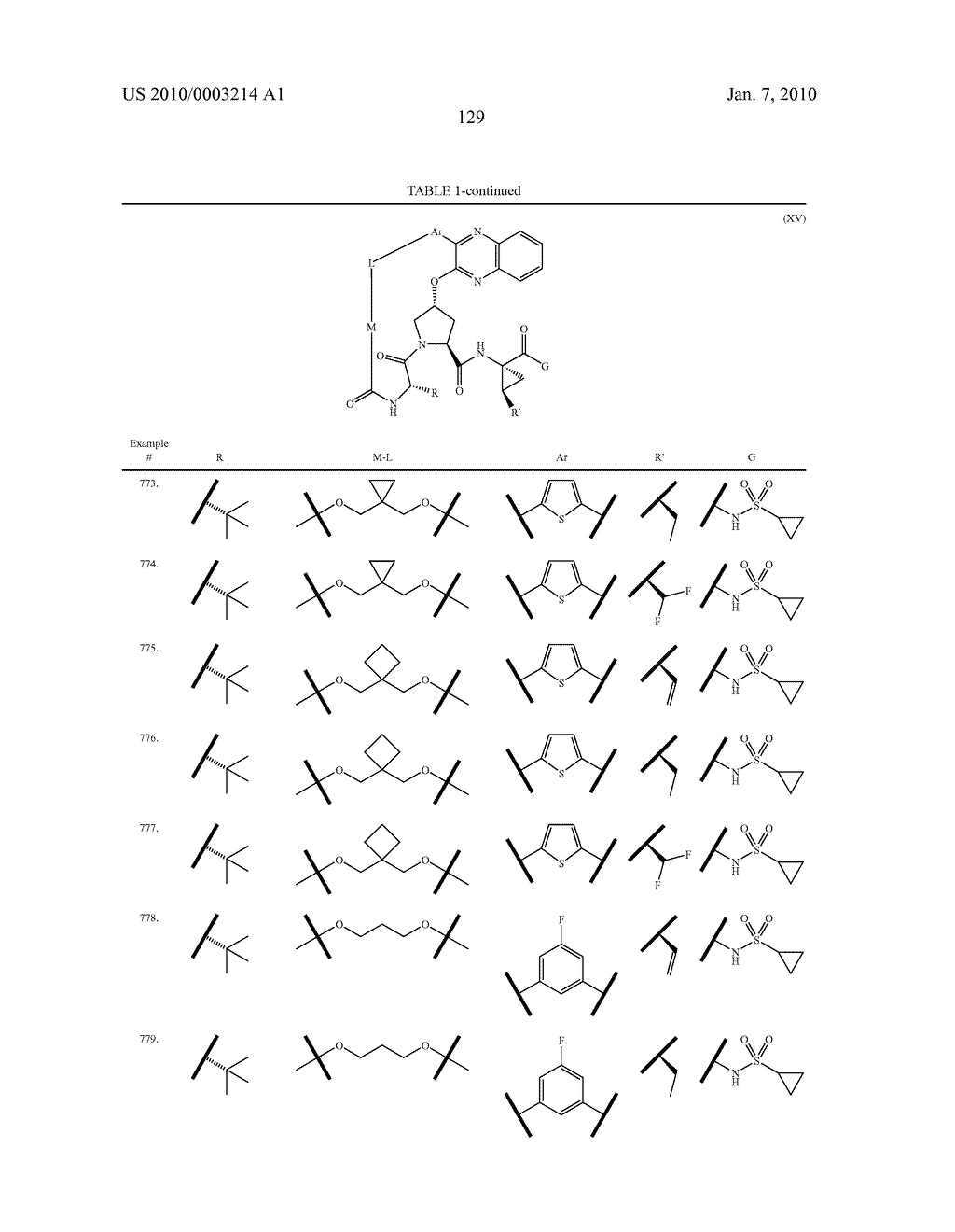 QUINOXALINE-CONTAINING COMPOUNDS AS HEPATITIS C VIRUS INHIBITORS - diagram, schematic, and image 130