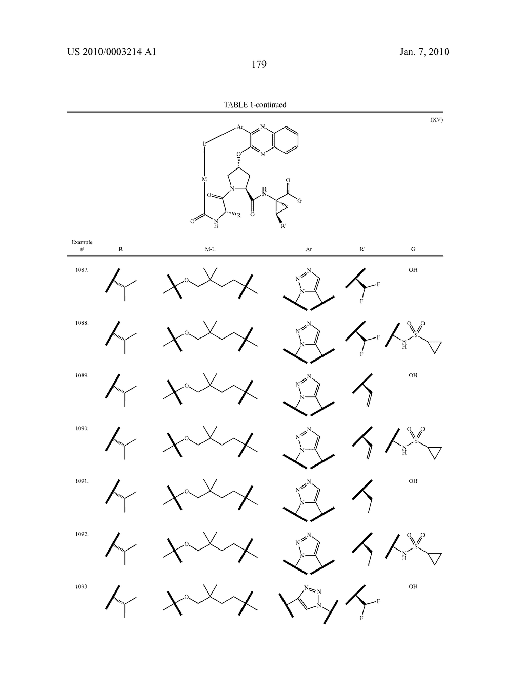 QUINOXALINE-CONTAINING COMPOUNDS AS HEPATITIS C VIRUS INHIBITORS - diagram, schematic, and image 180