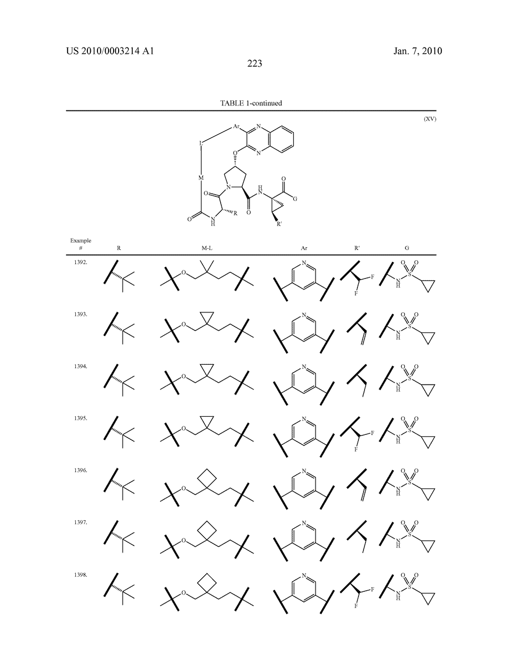 QUINOXALINE-CONTAINING COMPOUNDS AS HEPATITIS C VIRUS INHIBITORS - diagram, schematic, and image 224