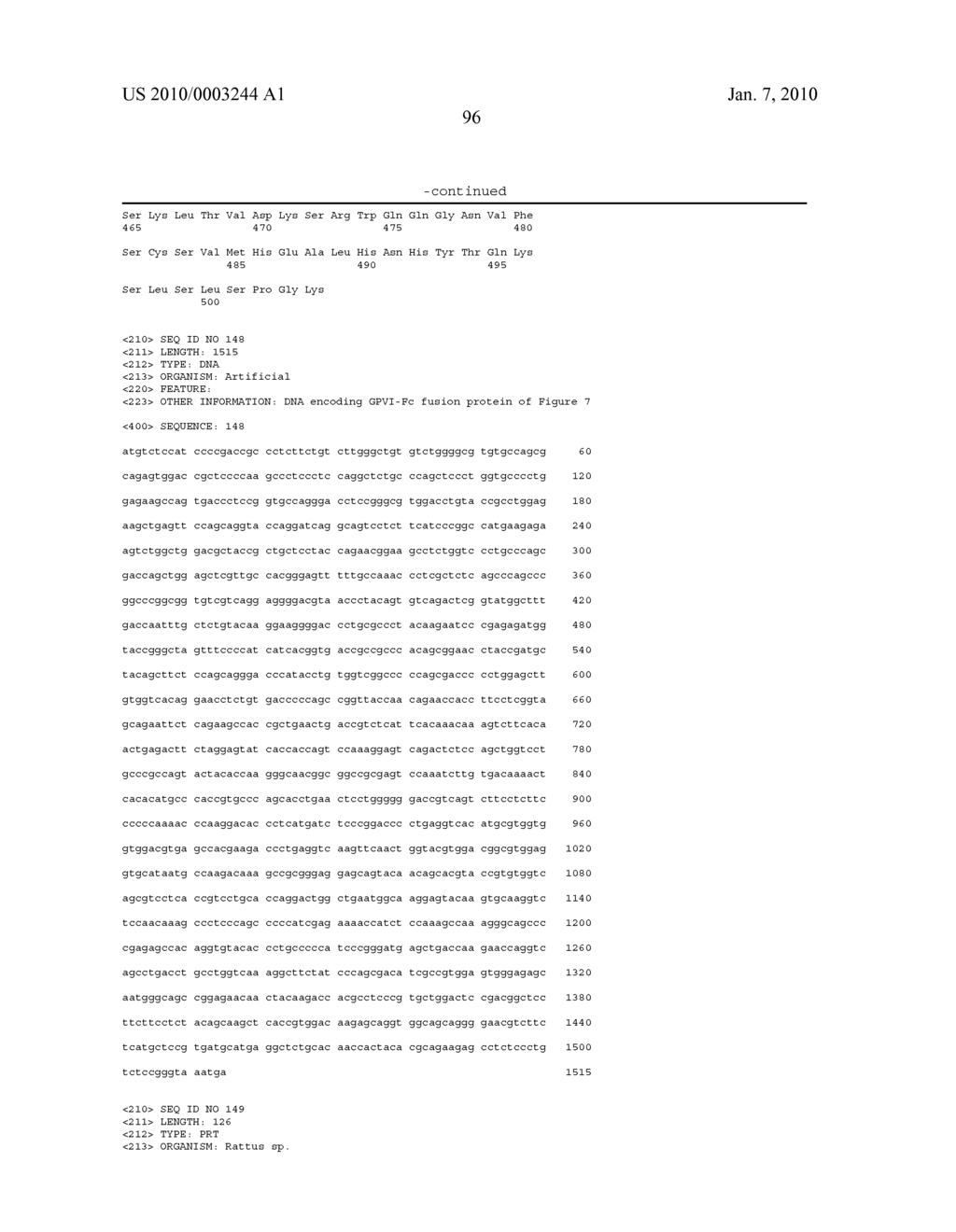 AGENTS WHICH BIND TO EPITOPES OF GLYCOPROTEIN VI - diagram, schematic, and image 154