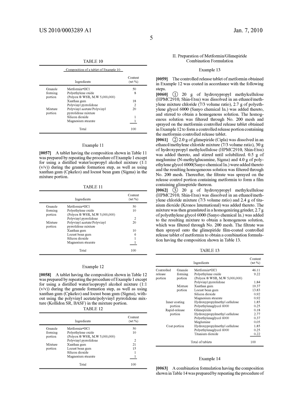 Controlled Release Complex Formulation For Oral Administration of Medicine For Diabetes and Method For The Preparation Thereof - diagram, schematic, and image 15