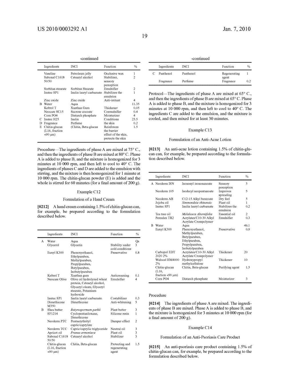 FINE-GRANULOMETRY FUNGAL EXTRACT CHITINE-GLUCANE - diagram, schematic, and image 27