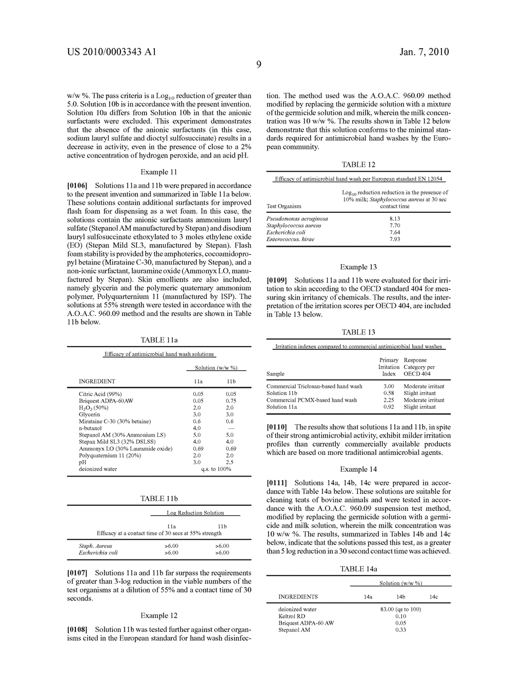 ENHANCED ACTIVITY HYDROGEN PEROXIDE DISINFECTANT - diagram, schematic, and image 13