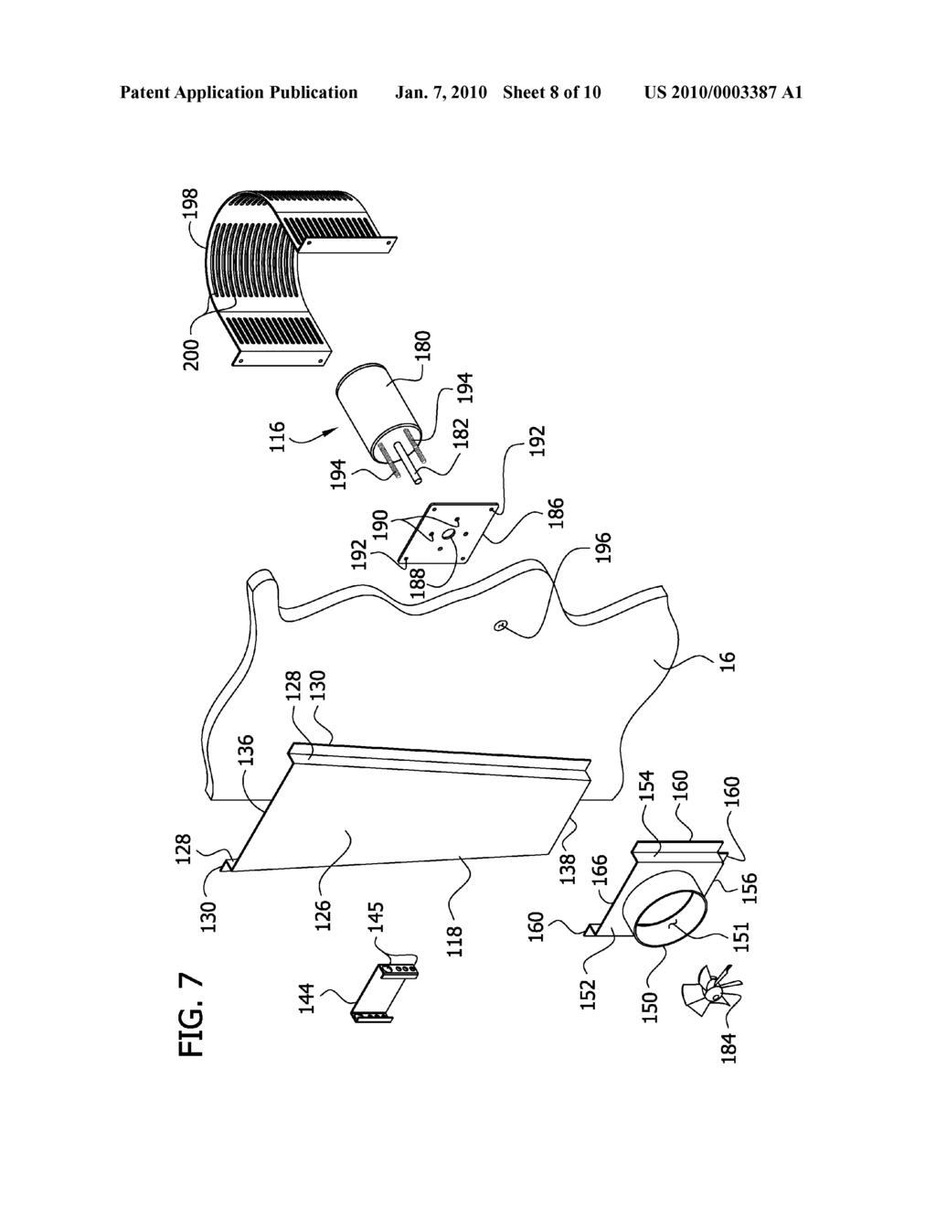 AIR CIRCULATOR FOR AN OVEN - diagram, schematic, and image 09