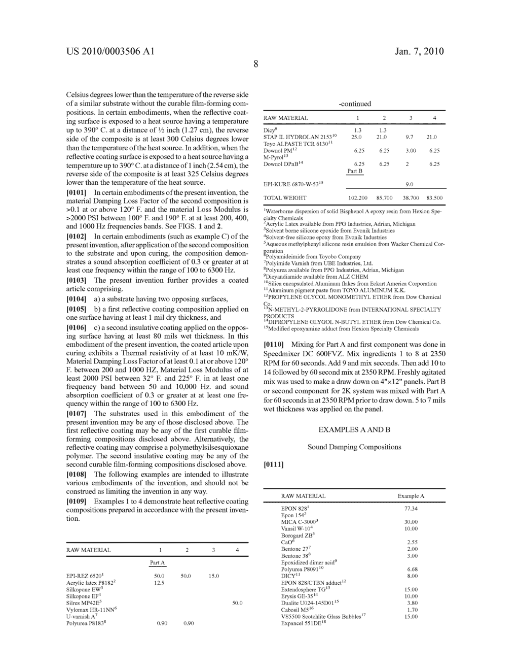 COATED ARTICLES DEMONSTRATING HEAT REDUCTION AND NOISE REDUCTION PROPERTIES - diagram, schematic, and image 13