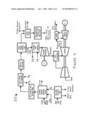 Method for improved efficiency for producing fuel gas for power generation diagram and image