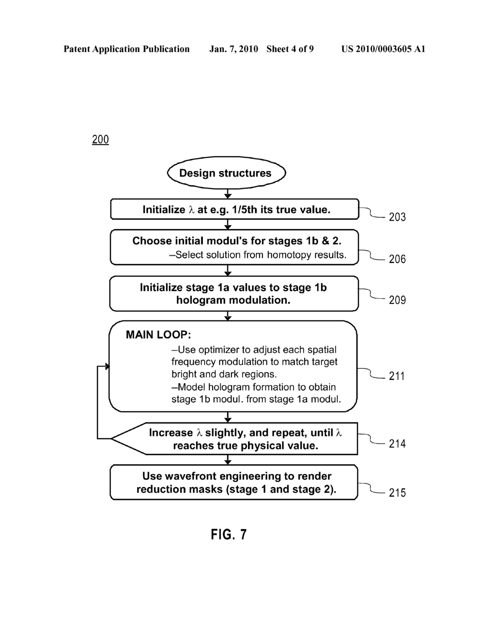  SYSTEM AND METHOD FOR PROJECTION LITHOGRAPHY WITH IMMERSED IMAGE-ALIGNED DIFFRACTIVE ELEMENT - diagram, schematic, and image 05