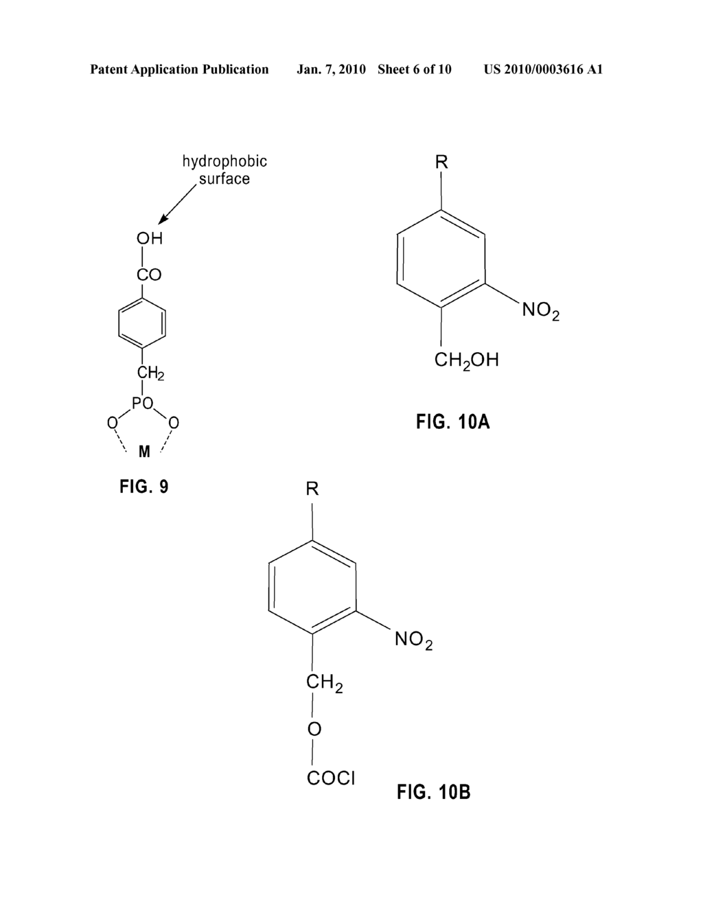 PHOTOSENSITIVE SELF-ASSEMBLED MONOLAYER FOR SELECTIVE PLACEMENT OF HYDROPHILIC STRUCTURES - diagram, schematic, and image 07