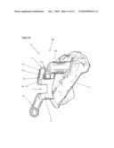 BRACKET WITH A PAD diagram and image