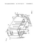 ELECTRICAL CONNECTOR WITH IMPROVED GROUNDING diagram and image