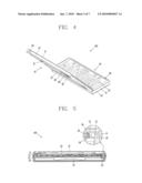 MOBILE TERMINAL WITH TILTING DISPLAY diagram and image