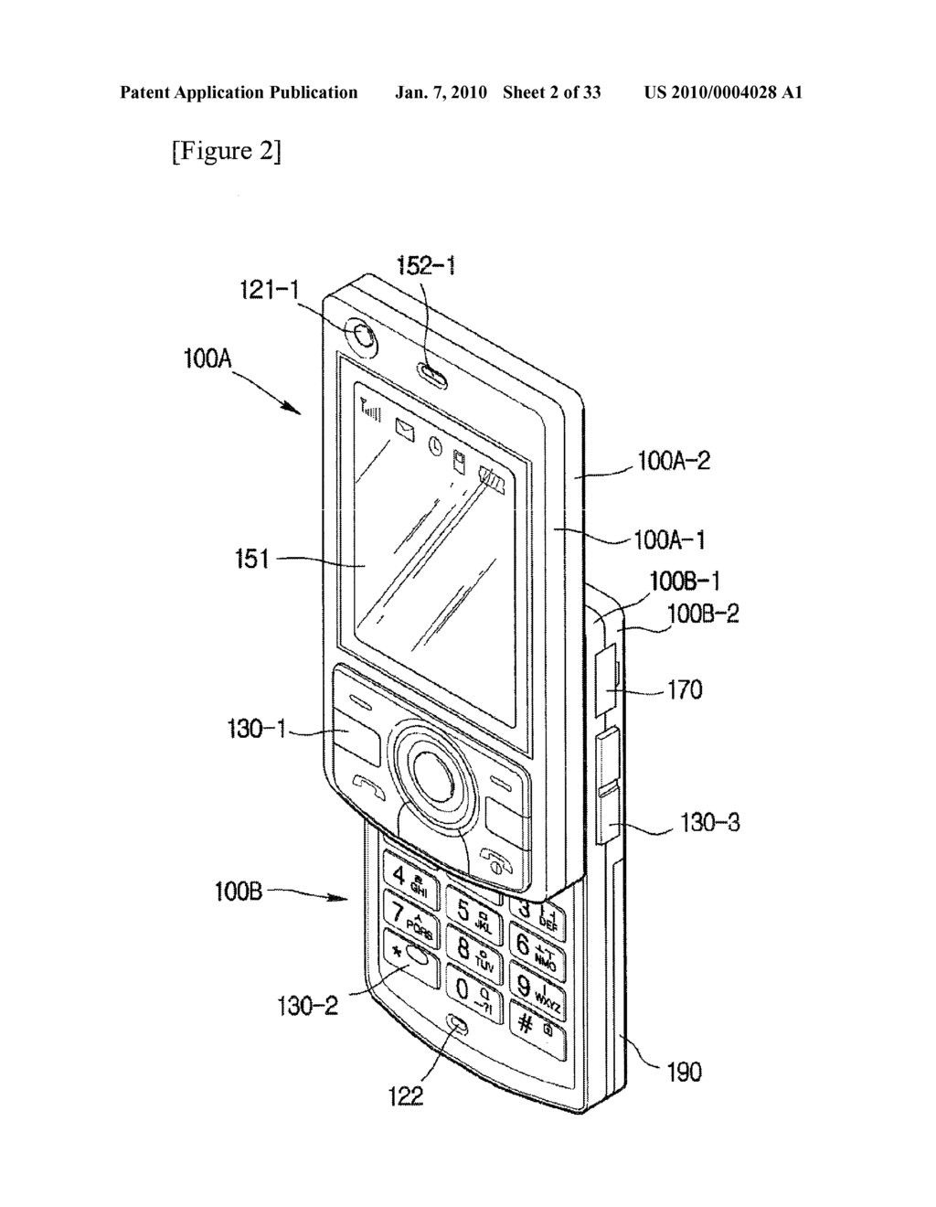 PORTABLE TERMINAL AND DRIVING METHOD OF THE SAME - diagram, schematic, and image 03