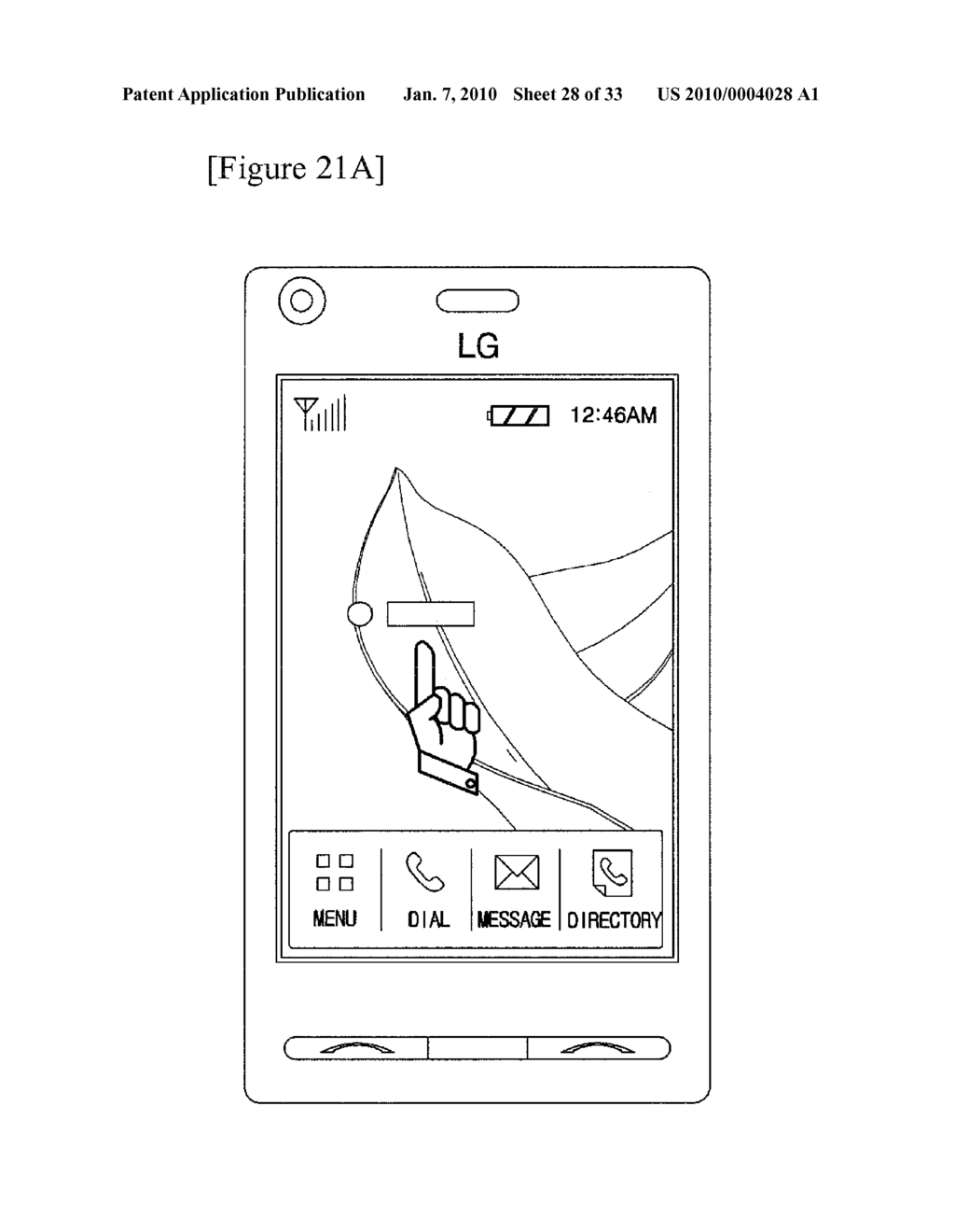 PORTABLE TERMINAL AND DRIVING METHOD OF THE SAME - diagram, schematic, and image 29